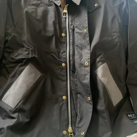 NWT BARBOUR X FLOWER MOUNTAIN Jacket in Dark grey - Picture 11 of 14